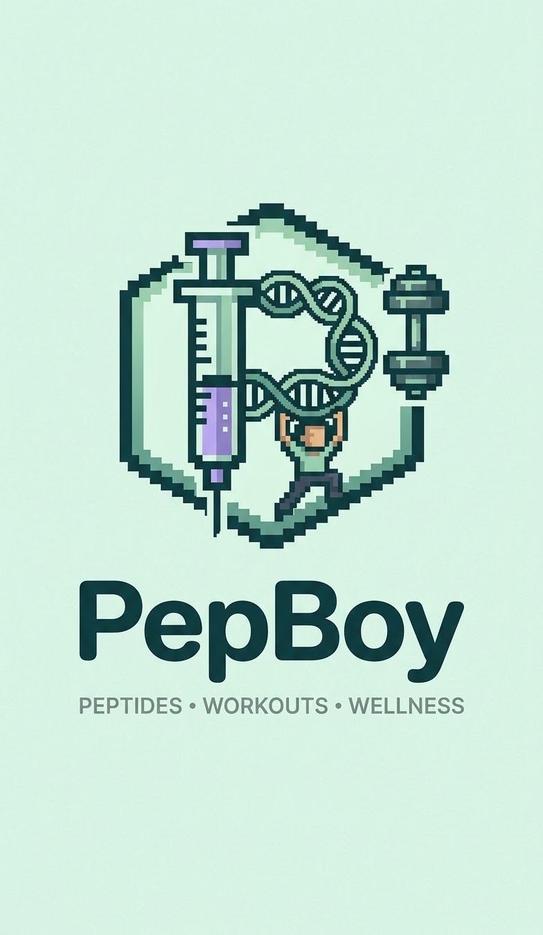 PepBoy — Peptides, Workouts, Wellness